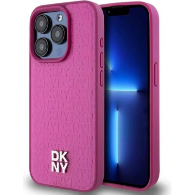 Coque MagSafe Rose DKNY pour iPhone 15 Pro Coque MagSafe Rose DKNY pour iPhone 15 Pro