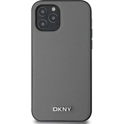 Coque DKNY pour iPhone 12 / 12 Pro en gris Coque DKNY pour iPhone 12 / 12 Pro en gris