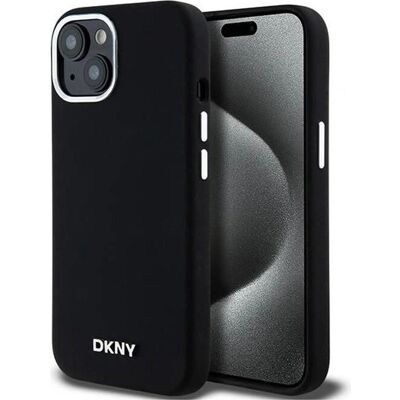 Coque DKNY Liquid Silicone Small Metal Logo MagSafe pour iPhone 15 Plus / 14 Plus Coque DKNY Liquid Silicone Small Metal Logo MagSafe pour iPhone 15 Plus / 14 Plus