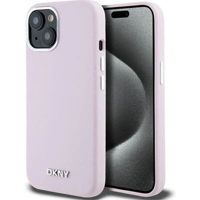 Rózsaszín DKNY DKHMP15MSMCHLP Vékony tok iPhone 15 Plus / 14 Plus Rózsaszín DKNY DKHMP15MSMCHLP Vékony tok iPhone 15 Plus / 14 Plus
