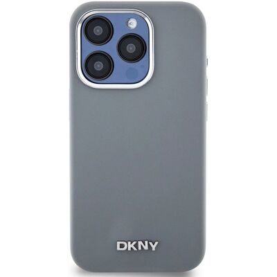 DKNY iPhone 15 Pro Szilikon tok - Szürke - Okostelefon tok DKNY iPhone 15 Pro Szilikon tok - Szürke - Okostelefon tok
