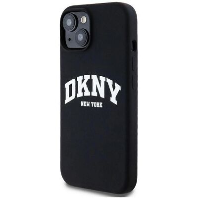 DKNY iPhone 14 Silikonhülle - Schwarz - Smartphone Cover DKNY iPhone 14 Silikonhülle - Schwarz - Smartphone Cover