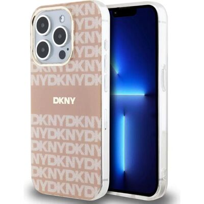 DKNY Pink iPhone 15 Pro MagSafe Hülle - Stoßfest DKNY Pink iPhone 15 Pro MagSafe Hülle - Stoßfest
