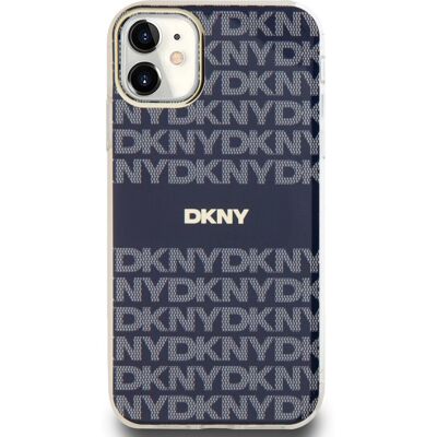 Coque DKNY pour iPhone 11 - MagSafe, Bleu, Motif, Luxueuse - Publicité Coque DKNY pour iPhone 11 - MagSafe, Bleu, Motif, Luxueuse - Publicité