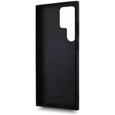 Coque DKNY S24 Ultra - Motif Carreaux en Cuir - Noir - Étui pour Smartphone - Publicité Coque DKNY S24 Ultra - Motif Carreaux en Cuir - Noir - Étui pour Smartphone - Publicité