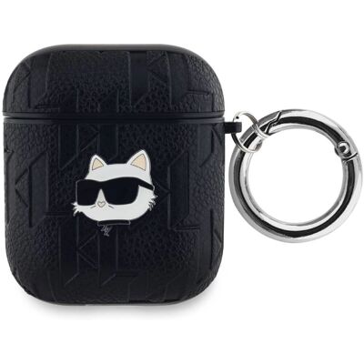 Karl Lagerfeld AirPods Hülle - Monogramm Choupette Kopf - Schwarz Karl Lagerfeld AirPods Hülle - Monogramm Choupette Kopf - Schwarz