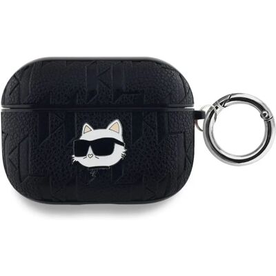 Karl Lagerfeld AirPods Pro Hülle - Choupette Waffel - Schwarz Karl Lagerfeld AirPods Pro Hülle - Choupette Waffel - Schwarz