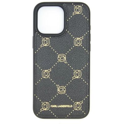 Karl Lagerfeld iPhone 16 Pro Max Hülle - Schwarz - Handyhülle Karl Lagerfeld iPhone 16 Pro Max Hülle - Schwarz - Handyhülle