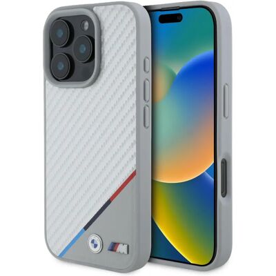 Étui BMW iPhone 16 Pro Tricolor - Accessoire Smartphone Étui BMW iPhone 16 Pro Tricolor - Accessoire Smartphone