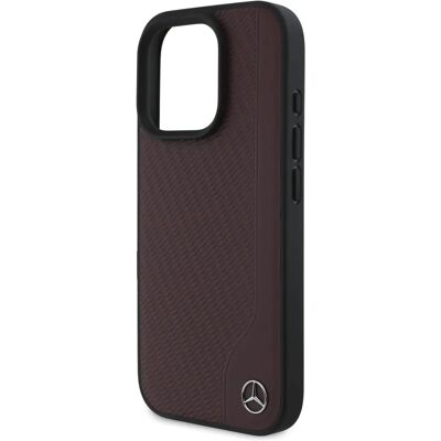 Mercedes iPhone 16 Pro Max Hülle - Leder, MagSafe, 6.9" Mercedes iPhone 16 Pro Max Hülle - Leder, MagSafe, 6.9"