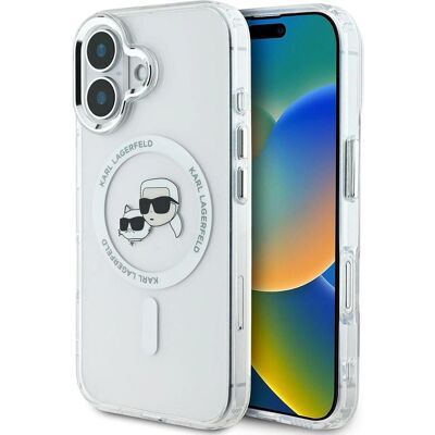 Karl Lagerfeld iPhone 16 Plus Metallrahmen Hülle Karl Lagerfeld iPhone 16 Plus Metallrahmen Hülle