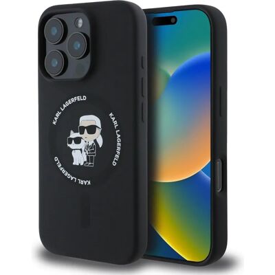 Karl Lagerfeld iPhone 16 Pro Silikon MagSafe Hülle Karl Lagerfeld iPhone 16 Pro Silikon MagSafe Hülle