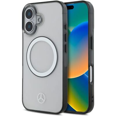 Coque transparente Mercedes pour iPhone 16 - Smartphone Coque transparente Mercedes pour iPhone 16 - Smartphone