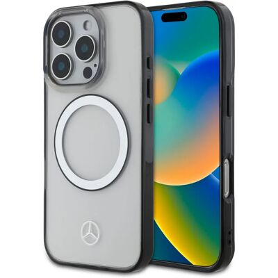Mercedes iPhone 16 Pro Max 6.9" Transparent Hardcase - Smartphone Hülle Mercedes iPhone 16 Pro Max 6.9" Transparent Hardcase - Smartphone Hülle