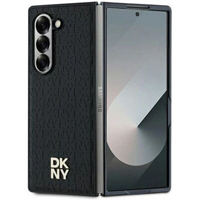 DKNY Samsung Galaxy Z Fold6 Pouzdro Opakující se Vzor Logo Design Černé - Telefonní Kryt DKNY Samsung Galaxy Z Fold6 Pouzdro Opakující se Vzor Logo Design Černé - Telefonní Kryt