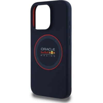 Red Bull Silikonhülle für iPhone 15 Pro - Marineblau Red Bull Silikonhülle für iPhone 15 Pro - Marineblau