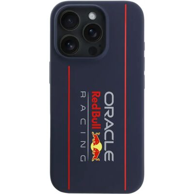 Red Bull Red Bull Silikon Vertikal Logo MagSafe - iPhone 16 Pro - Navy - Smartphone Hülle Red Bull Red Bull Silikon Vertikal Logo MagSafe - iPhone 16 Pro - Navy - Smartphone Hülle