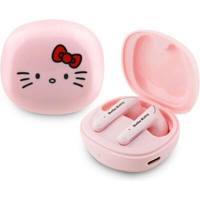 Hello Kitty Pink TWS In-Ear Kopfhörer - Bluetooth Hello Kitty Pink TWS In-Ear Kopfhörer - Bluetooth