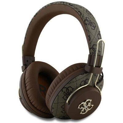 Guess GUBHS72P4FC4MW - Braun 4G Metall Logo ENC Kopfhörer Guess GUBHS72P4FC4MW - Braun 4G Metall Logo ENC Kopfhörer