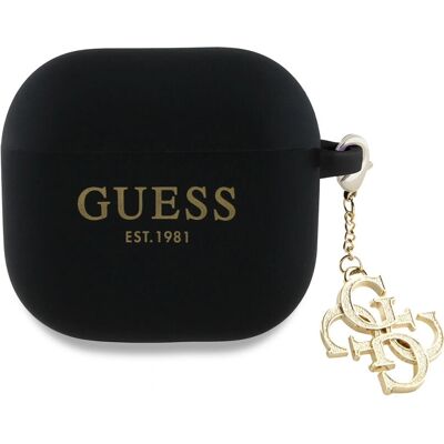 Guess AirPods 4 Silikonhülle Charm - Kopfhörerhülle & Schutz Guess AirPods 4 Silikonhülle Charm - Kopfhörerhülle & Schutz