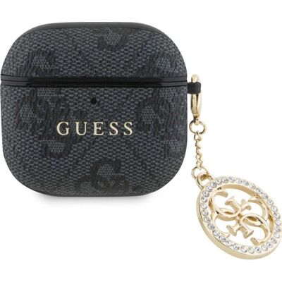 Funda Guess para AirPods 4 - Negro con Strass Funda Guess para AirPods 4 - Negro con Strass