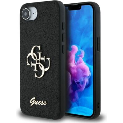 Coque Guess Pu à Paillettes Fixes - iPhone 16e - Noir - Publicité Coque Guess Pu à Paillettes Fixes - iPhone 16e - Noir - Publicité