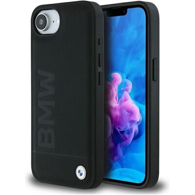Coque BMW en Cuir à Sceau Chaud pour iPhone 16E - Étui Téléphone Coque BMW en Cuir à Sceau Chaud pour iPhone 16E - Étui Téléphone