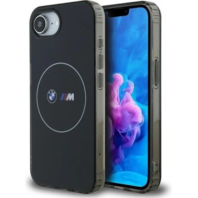 Coque Bmw Iml Cercle Métal Blanc Magsafe Pour Iphone 16E Coque Bmw Iml Cercle Métal Blanc Magsafe Pour Iphone 16E