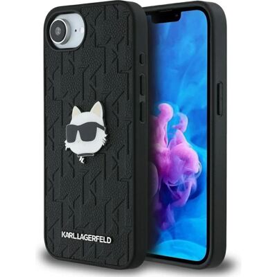 Karl Lagerfeld Choupette Monogram tok iPhone 16E-hez - Telefon Kellékek Karl Lagerfeld Choupette Monogram tok iPhone 16E-hez - Telefon Kellékek