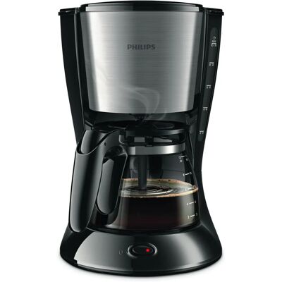 Philips Hd7462/20 - Noir, Acier inoxydable - Cafetière à filtre - Publicité Philips Hd7462/20 - Noir, Acier inoxydable - Cafetière à filtre - Publicité