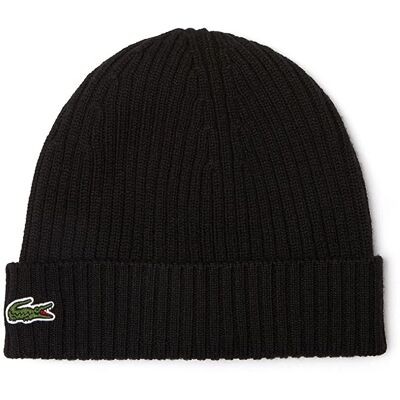 Lacoste Unisex Mütze (RB0001) - (RB0001-031) schwarz Lacoste Unisex Mütze (RB0001) - (RB0001-031) schwarz