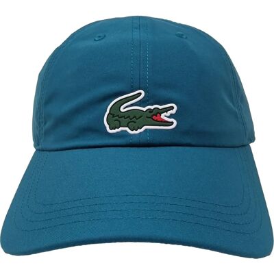 Lacoste Herren Mikrofaserkappe - Verstellbar, Atmungsaktiv, Grüner Krokodil - Cap Lacoste Herren Mikrofaserkappe - Verstellbar, Atmungsaktiv, Grüner Krokodil - Cap