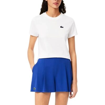 LACOSTE Weiß 38 Baumwoll T-Shirt - T-Shirt LACOSTE Weiß 38 Baumwoll T-Shirt - T-Shirt
