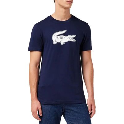 Lacoste Herren Sport 3D Druck Krokodil Feuchtigkeitsableitendes Jersey Baumwollmischung T-Shirt - XXL Lacoste Herren Sport 3D Druck Krokodil Feuchtigkeitsableitendes Jersey Baumwollmischung T-Shirt - XXL