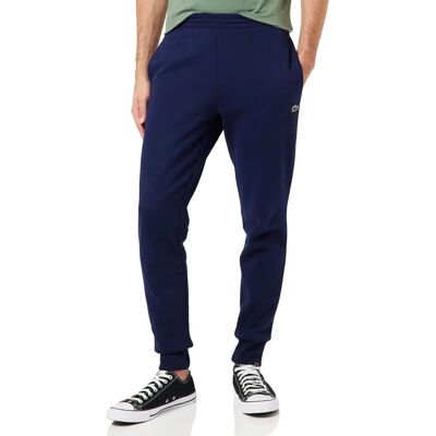Lacoste XH9624_166 Slim Fit Fleece Dresy z ekologicznej bawełny - Spodnie Lacoste XH9624_166 Slim Fit Fleece Dresy z ekologicznej bawełny - Spodnie
