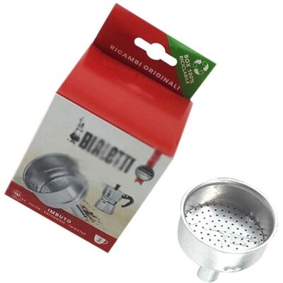 Filtre Bialetti Moka d'origine pour 2 tasses - Publicité Filtre Bialetti Moka d'origine pour 2 tasses - Publicité