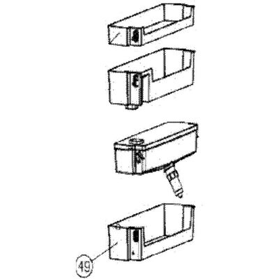 Vassoio per bottiglie Continental Edison - Accessorio frigorifero e congelatore Vassoio per bottiglie Continental Edison - Accessorio frigorifero e congelatore