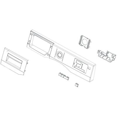 Beko - Front Panel - Wäschetrockner - ESLHP8D3 Beko - Front Panel - Wäschetrockner - ESLHP8D3