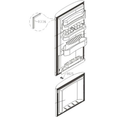 Gorenje G406644 - Joint de porte de réfrigérateur - Publicité Gorenje G406644 - Joint de porte de réfrigérateur - Publicité