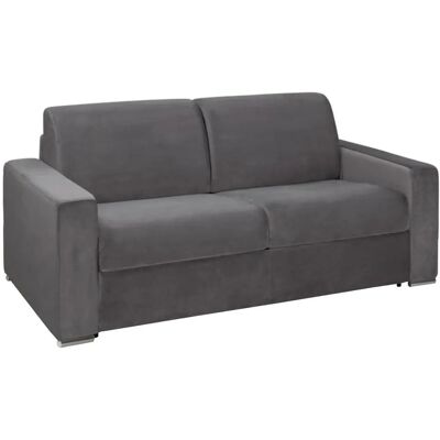 DUNLOPILLO - Sofá Cama - Grau - Bett 140-159 cm - Schlafsofa DUNLOPILLO - Sofá Cama - Grau - Bett 140-159 cm - Schlafsofa