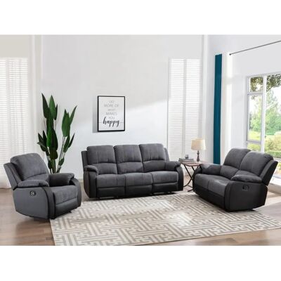 Fauteuil relax Brody Unique - Microfibre et Simili - 1 Place Fauteuil relax Brody Unique - Microfibre et Simili - 1 Place