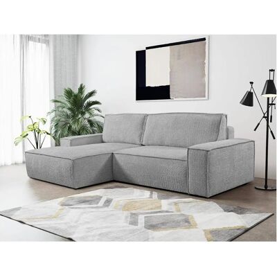 Canapé-Lit Amelia Gris Vente-unique - Convertible Sofa - Publicité Canapé-Lit Amelia Gris Vente-unique - Convertible Sofa - Publicité