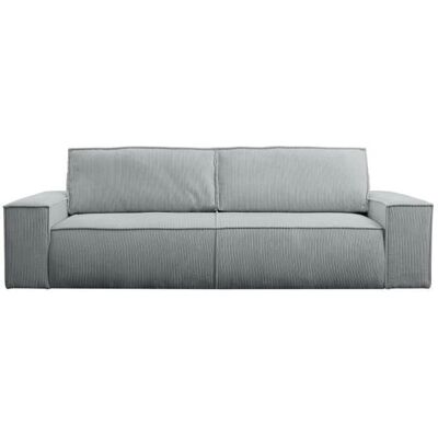 Unique Amelia Hellgraues Samtsofa-Bett - 4-Sitzer Unique Amelia Hellgraues Samtsofa-Bett - 4-Sitzer