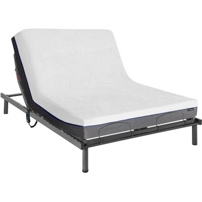 Dreamea Elektrisch Verstelbaar Bed Jimbaran II - 140x200 - Zwart Dreamea Elektrisch Verstelbaar Bed Jimbaran II - 140x200 - Zwart