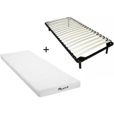 Morgengold Bett-Set - 90x190 cm - Unterstützendes Bettgestell Morgengold Bett-Set - 90x190 cm - Unterstützendes Bettgestell