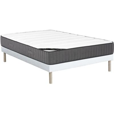 Palacio Conjunto de cama con colchón de muelles ensacados de 7 zonas - Cama Palacio Conjunto de cama con colchón de muelles ensacados de 7 zonas - Cama