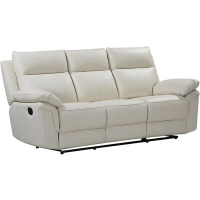 Vente-unique Ensemble Canapé Relax en Cuir PAKITA - Publicité Vente-unique Ensemble Canapé Relax en Cuir PAKITA - Publicité