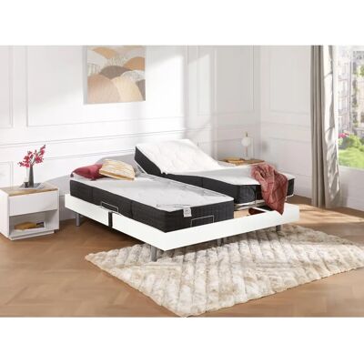 Dreamea Elektrisches Bett mit Okin Motoren - Memoryschaum & Taschenfederkern Dreamea Elektrisches Bett mit Okin Motoren - Memoryschaum & Taschenfederkern