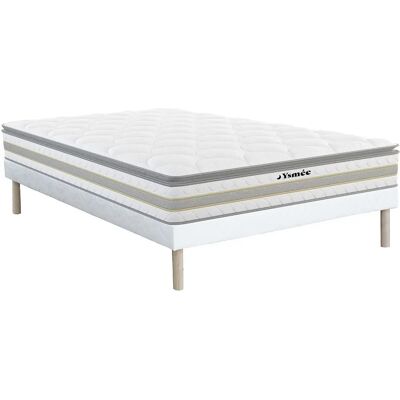 YSMÉE Bett-Set - 160x200cm Taschenfederkern, Microfaserbezug, Umweltfreundlich YSMÉE Bett-Set - 160x200cm Taschenfederkern, Microfaserbezug, Umweltfreundlich