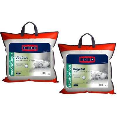 Dodo Memory-Schaum Kissen 60x60 - Öko France Unterstützung Dodo Memory-Schaum Kissen 60x60 - Öko France Unterstützung
